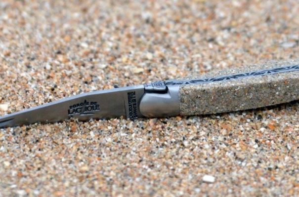 couteau laguiole sable