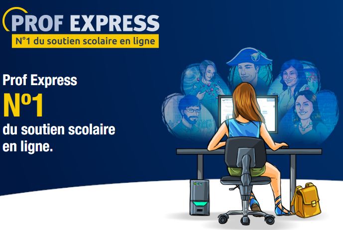 soutien scolaire en ligne Prof Express