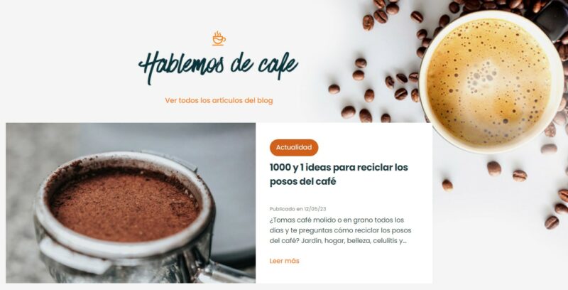 Implantation e-commerce en Espagne : accompagnement Coffee Webstore, vente de café en ligne